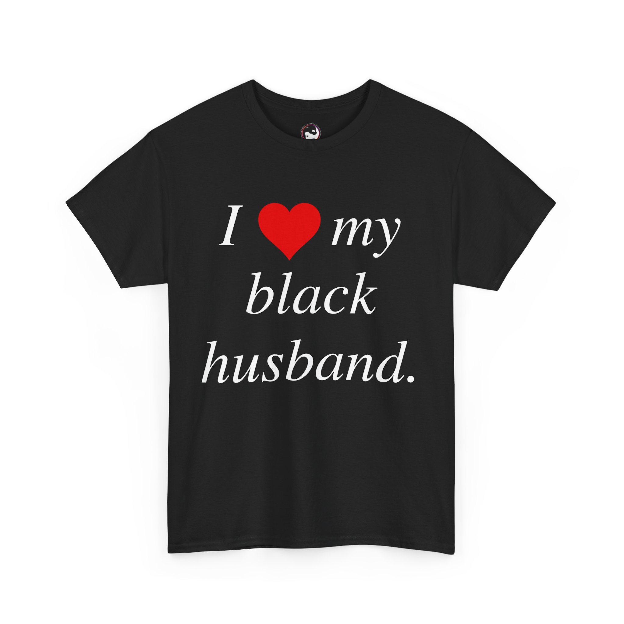 I Love My Black Husband- V001 (High Quality Women’s Heavy Cotton T-Shirt)