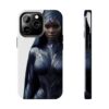 Royal Black Goddess Protector, Pilot, & Priestess of Nun V001 WHITE (High Quality Material Tough Phone Cases for iPhone & Samsung)