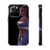 Anime Royal Black Dark Feminine Goddess V001 BLACK (High Quality Material Tough Phone Cases for iPhone & Samsung)