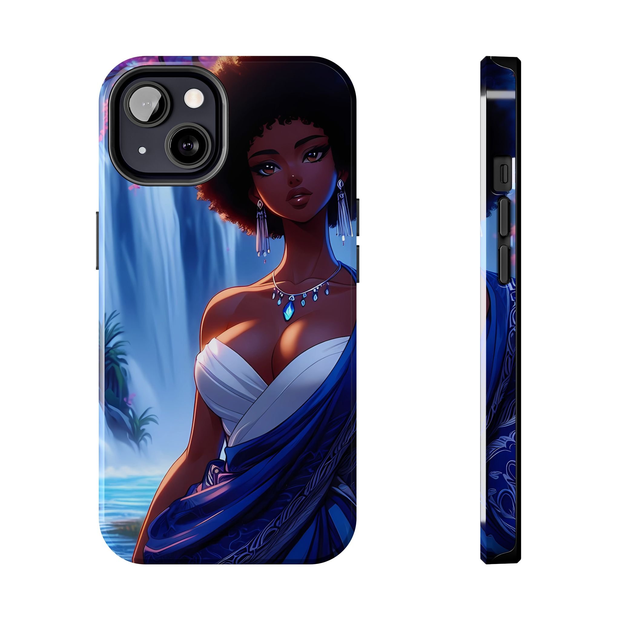 Anime Royal Black Noblewoman of Nu V005 (High Quality Material Tough Phone Cases for iPhone and Samsung)
