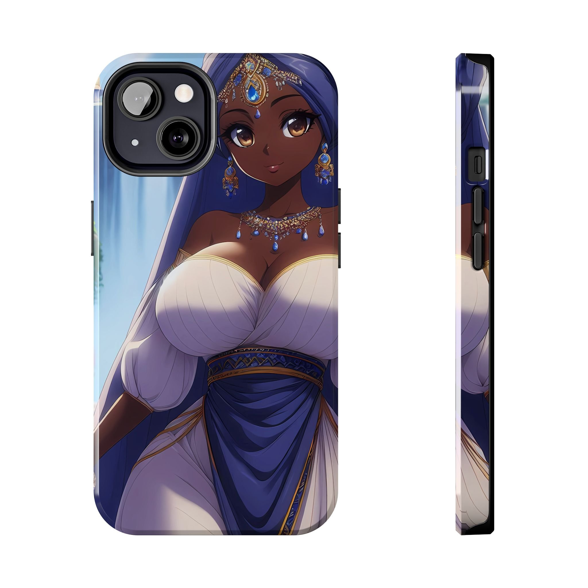 Anime Royal Black Nun of the Royal Black Panthera Tribe V001 (High Quality Material Tough Phone Cases for iPhone and Samsung)