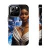 Royal Black Majestic Noble Priestess of the Dark Feminine Waters V001 (High Quality Material Tough Phone Cases for iPhone & Samsung)