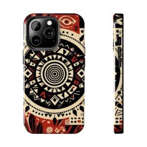 Tribal Reverie V010 BURNT RED (Phone Case for iPhone & Samsung)