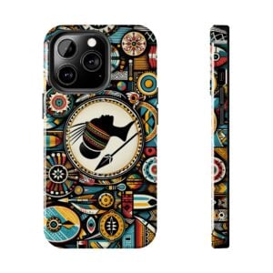 African Folklore V001 SUNSET (Phone Case for iPhone & Samsung)