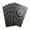 Black Sun the Savior V001 KHEM BLACK (Poker Playing Cards)