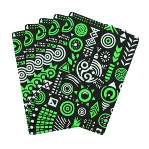 Neo Soul V005 GREEN OSIRIS (Poker Playing Cards)