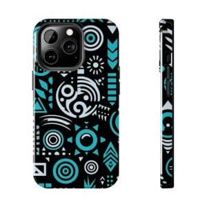 Neo Soul V006 TEAL WAVES (Phone Case for iPhone & Samsung)