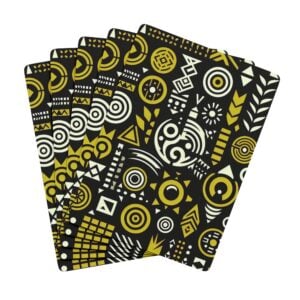 Neo Soul V004 YELLOW PHARAOH (Poker Playing Cards)