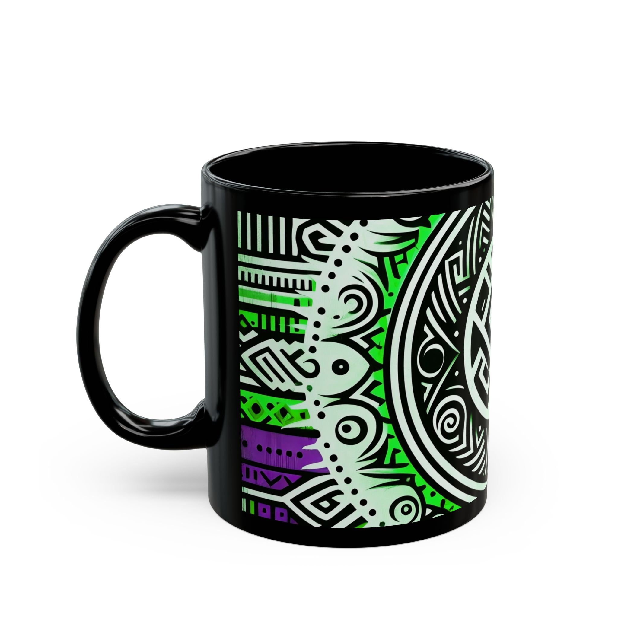 Celestial Navigator Shell V005 LIGHT MINT GREEN (Black Mug)