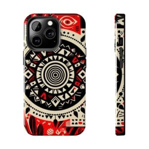 Tribal Reverie V007 RED (Phone Case for iPhone & Samsung)
