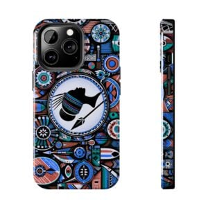 African Folklore V002 MOONLIT (Phone Case for iPhone & Samsung)
