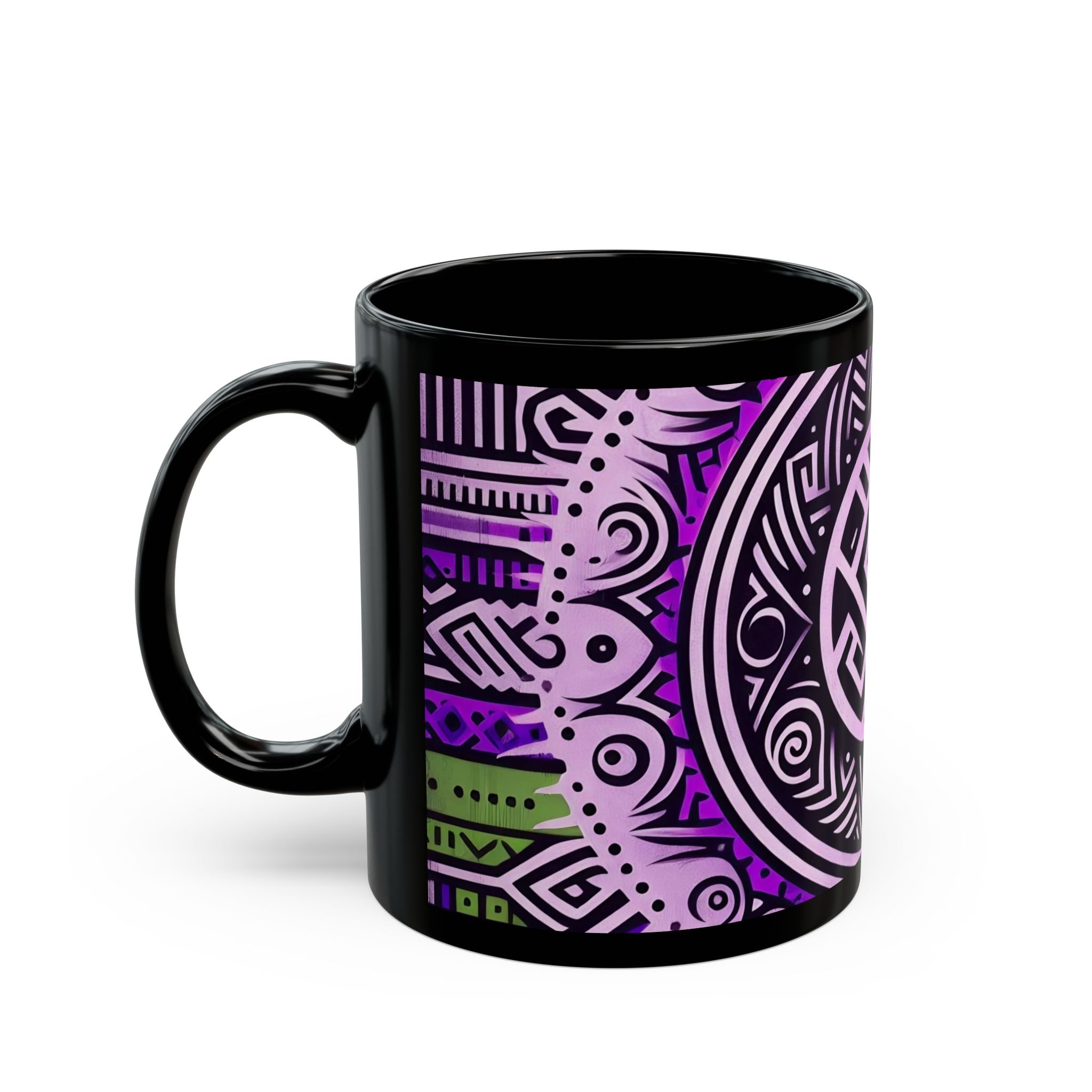 Celestial Navigator Shell V003 PURPLE NEXUS (Black Mug)