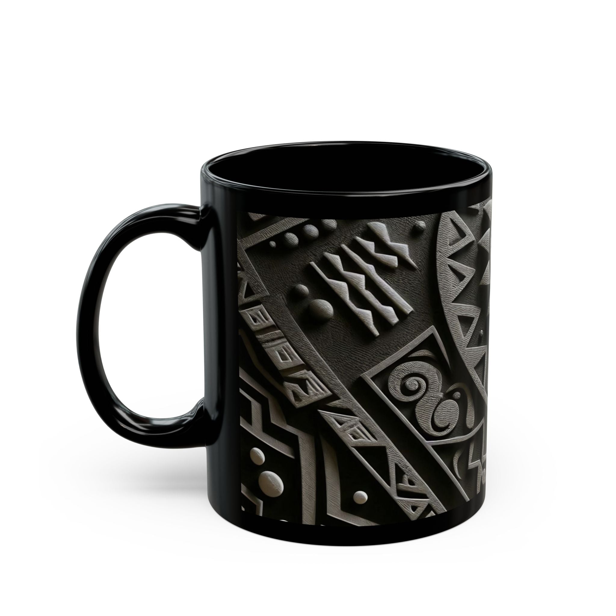Black Sun the Savior V001 KHEM BLACK (Black Mug)